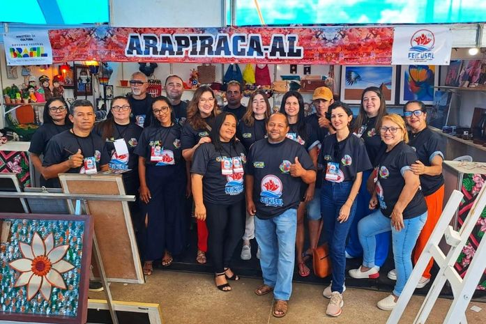 Economia criativa: Arapiraca leva artesãos para feira de intercâmbio cultural em Penedo