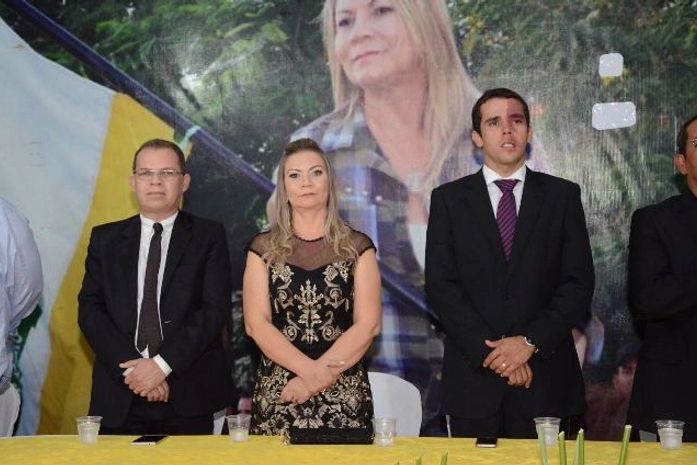 Posse de prefeita e vereadores