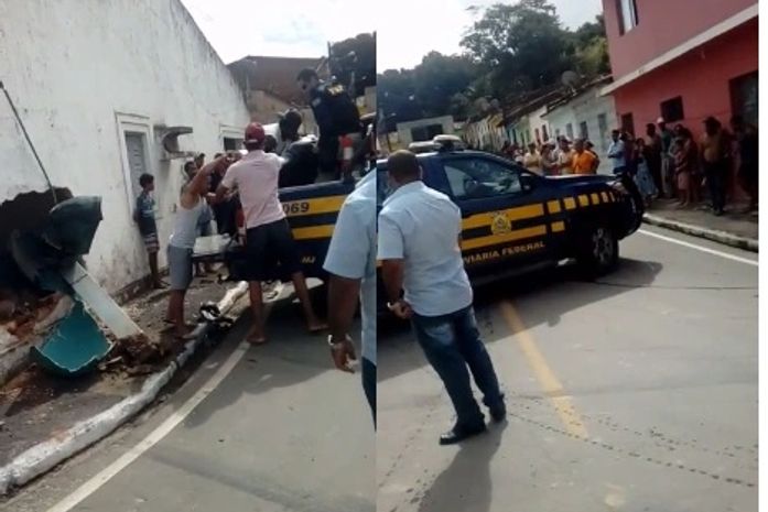 Adolescente sofre acidente ao fugir da PRF durante perseguição