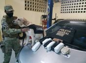 Polícia apreende 10 KG de cocaína dentro de carro durante blitz em Arapiraca