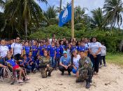 Turismo e Meio Ambiente promovem nova ação ambiental no Bandeira Azul