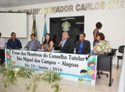 Posse dos Membros do Conselho Tutelar de São Miguel dos Campos ocorreu domingo