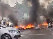 Vídeo: Moradores bloqueiam AL-101 em protesto por mais segurança em Garça Torta