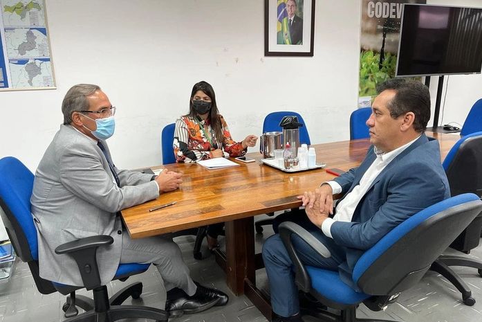 Severino Pessoa se reúne com direção da Codevasf para discutir viabilização de projetos e recursos para AL