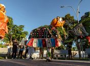 Em Tabuleiro dos Negros, Cortejo do Bulba transforma ruas em caminhos de memória e celebração

