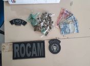 Jovens são presos com maconha e cocaína durante ações contra tráfico no interior