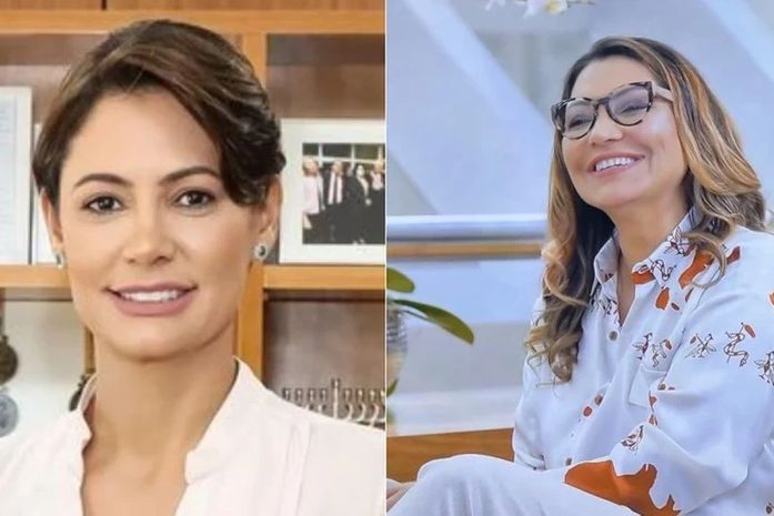Michelle Bolsonaro posta vídeos do Alvorada após fala de Janja