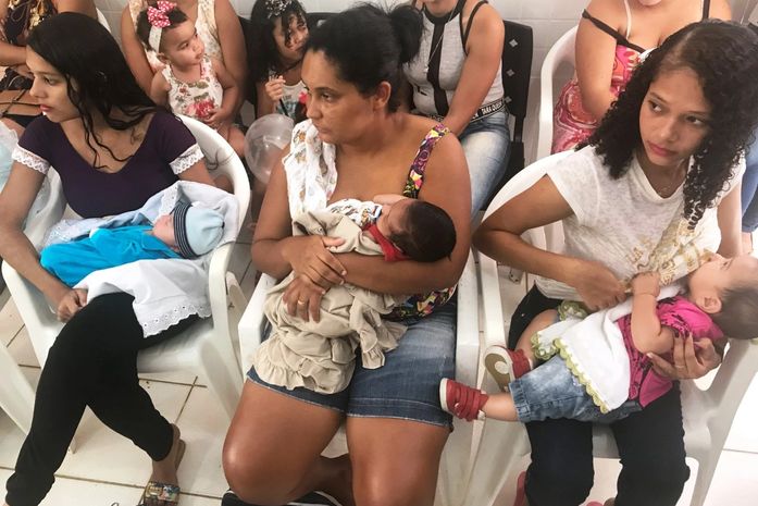 Semana de Aleitamento Materno é encerrada com café da manhã para gestantes, em Palmeira