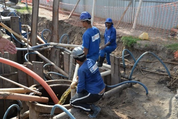 Obras do Programa Estadual de Esgotamento Sanitário avançam em Maceió