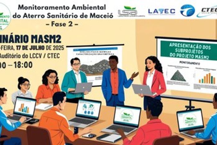 Ufal realiza seminário sobre monitoramento do aterro sanitário de Maceió