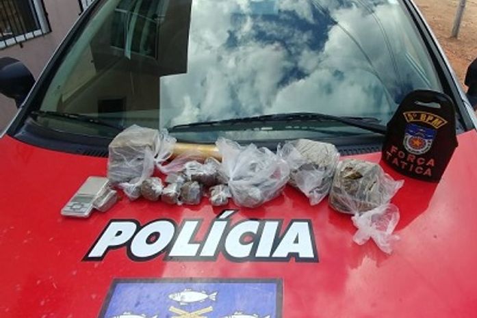 Drogas apreendidas