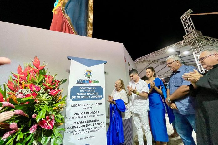 Fé e emoção: Leopoldina Amorim entrega santuário de Nossa Senhora do Perpétuo Socorro aos maribondenses