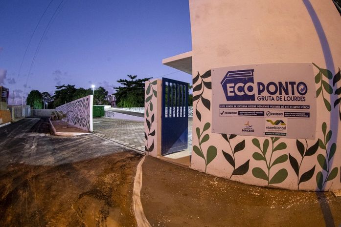Com sete unidades, Ecopontos de Maceió evitam descarte irregular de lixo em mais de 180 locais