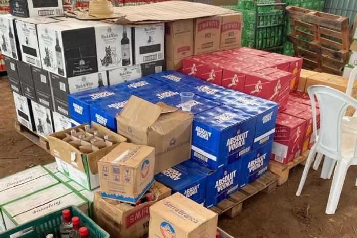 Sefaz apreende R$ 1 milhão em bebidas alcoólicas sem nota fiscal durante preparação para show em Arapiraca