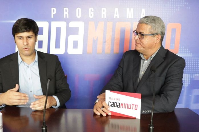 Programa CadaMinuto entrevista o diretor-presidente do Sine Maceió, Ricardo Lessa