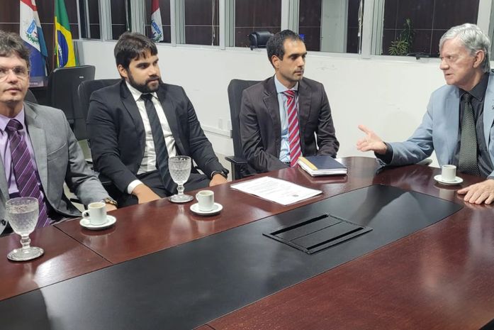 TRE e Polícia Federal se reúnem para discutir sobre as eleições municipais