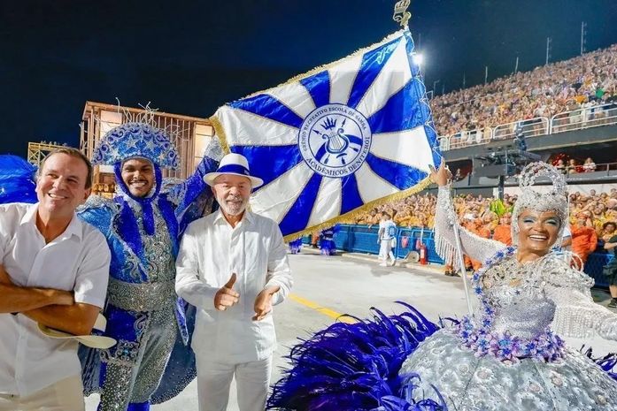 Lula no Sambódromo e propaganda eleitoral