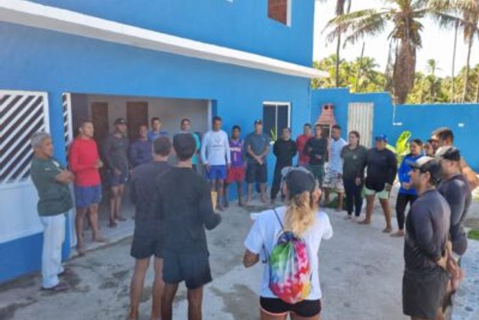 Porto de Pedras faz curso inédito de guarda-vidas