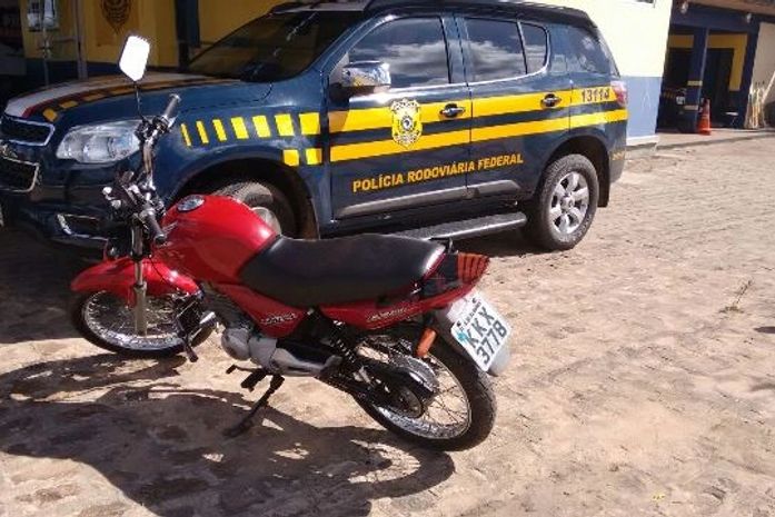 Moto foi recuperada