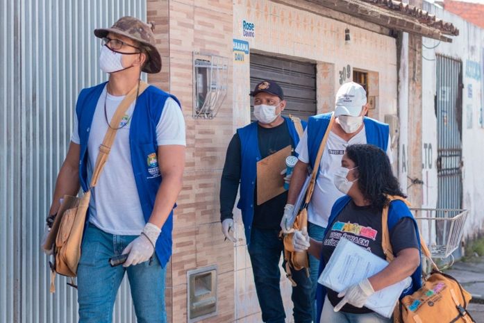Saúde realiza trabalho de combate ao Aedes aegypti em diversos bairros da capital