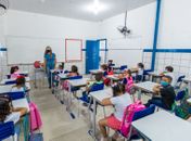 Sala de aula de escola de Maceió