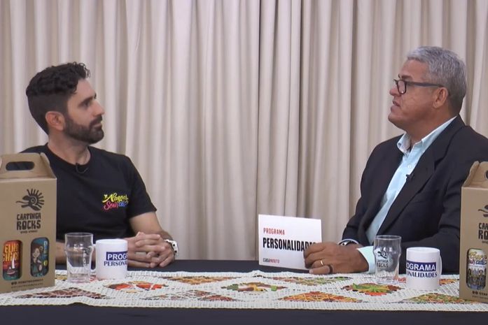 Programa Personalidades entrevista Marcos Leal, diretor da Caatinga Rocks