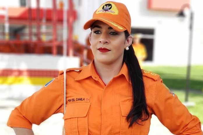 Tenente-coronel Camila Paiva