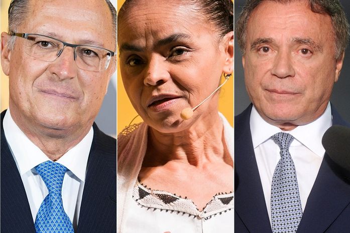 Geraldo Alckmin, Marina Silva e Álvaro Dias são oficialmente candidatos à Presidência