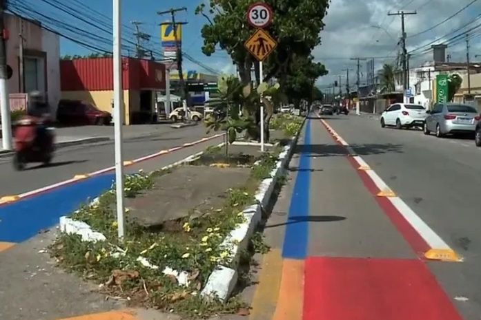 Músico alagoano é atropelado na faixa exclusiva para ciclistas