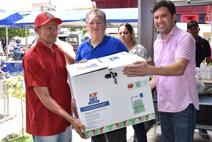 Produtores de Santana do Ipanema são beneficiados com kits de irrigação