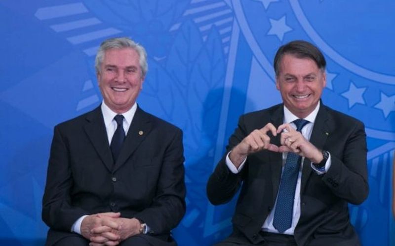 Os aliados Collor e Bolsonaro