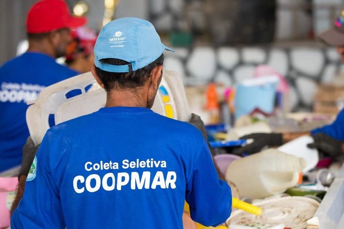 Cooperativas de reciclagem de Alagoas recebem equipamentos e infraestrutura para aumentar produtividade