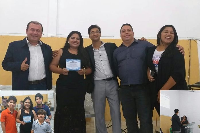 Direção do Instituto faz a entrega da placa de Honra ao Mérito, num evento que marcou os 21 anos da entidade em AL