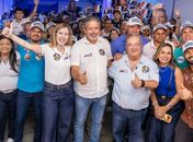 Força de Arthur Lira rumo ao Senado mobiliza a população de Paripueira com Abrahão, Cibele Moura e apoio total do Litoral Norte