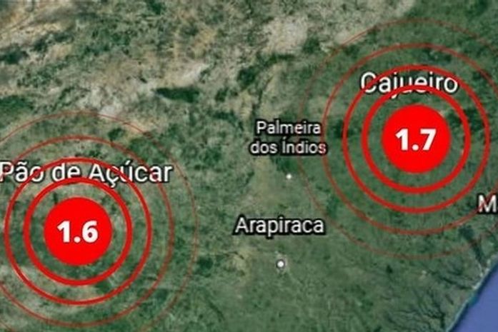 A terra tremeu 28 vezes em AL em 2024, informa boletim do LabSis da UFRN