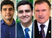 Rui Palmeira, JHC e Cícero Almeida