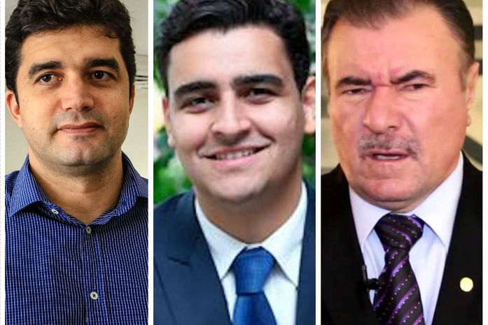 Rui Palmeira, JHC e Cícero Almeida