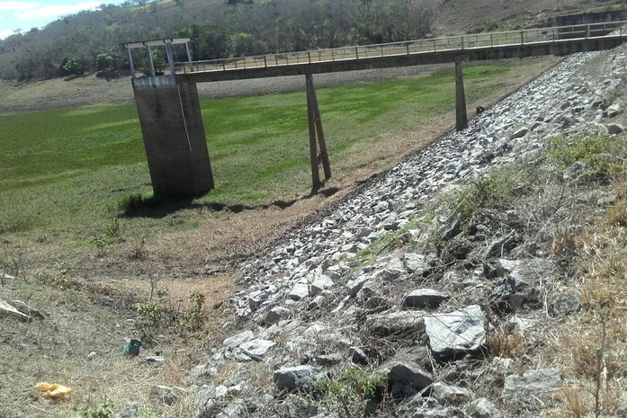 Carangueja está seca, fornecimento de água para Palmeira está comprometido