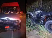 Homem morre após colisão entre quadriciclo e micro-ônibus em Maragogi