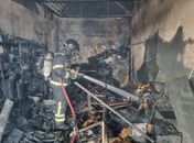 Vídeo: Incêndio atinge lojas do Mercado da Produção, em Maceió