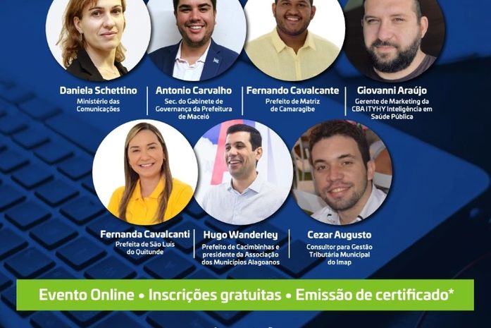 Municípios da Região Metropolitana e Leste Alagoano compartilham experiências tecnológicas em Webinar