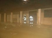 Fogo iniciou na secretaria e se estendeu até a cozinha da escola.