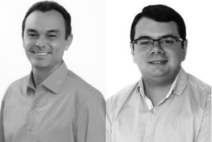 Celino Rocha (PDT) e Paulo Dâmso (PMDB)