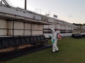 Dependências do estádio municipal de Arapiraca foi higienizada