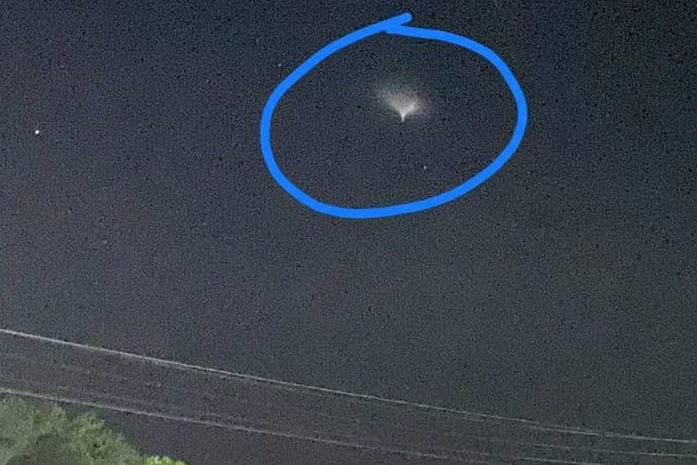 Luz que surpreendeu moradores de Girau do Ponciano, foi provocada por foguete lançado na China