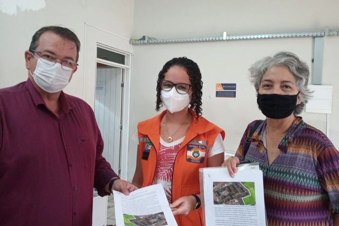 Moradores do Pinheiro solicitam inclusão de casas no Mapa de Monitoramento