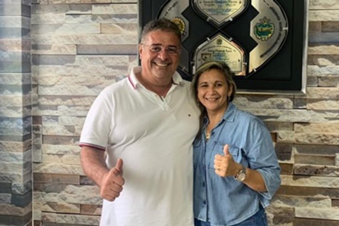 Vereadora Simone Lima firma acordo com prefeito George Clemente para 2022 e 2024