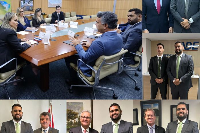 Prefeito Tiago Freitas viaja a Brasília em busca de recursos e novos investimentos para Piranhas⠀