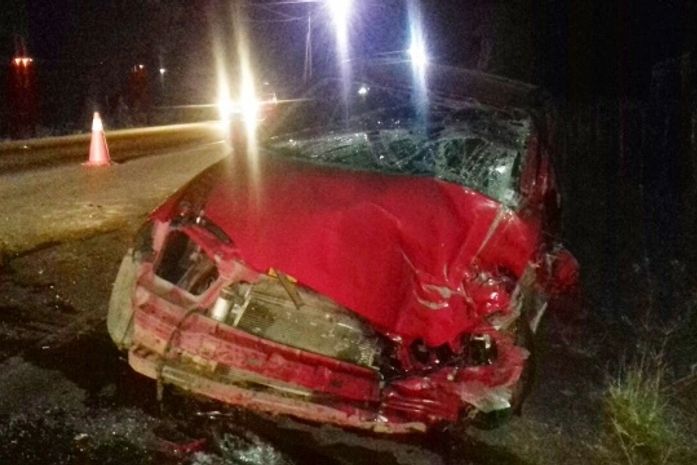 Colisão entre carro e caminhão deixa mulher ferida na AL-115