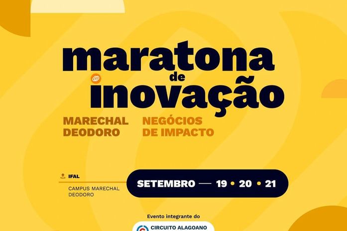 Maratona de inovação para desenvolver negócios de impacto social e ambiental em Alagoas está com inscrições abertas